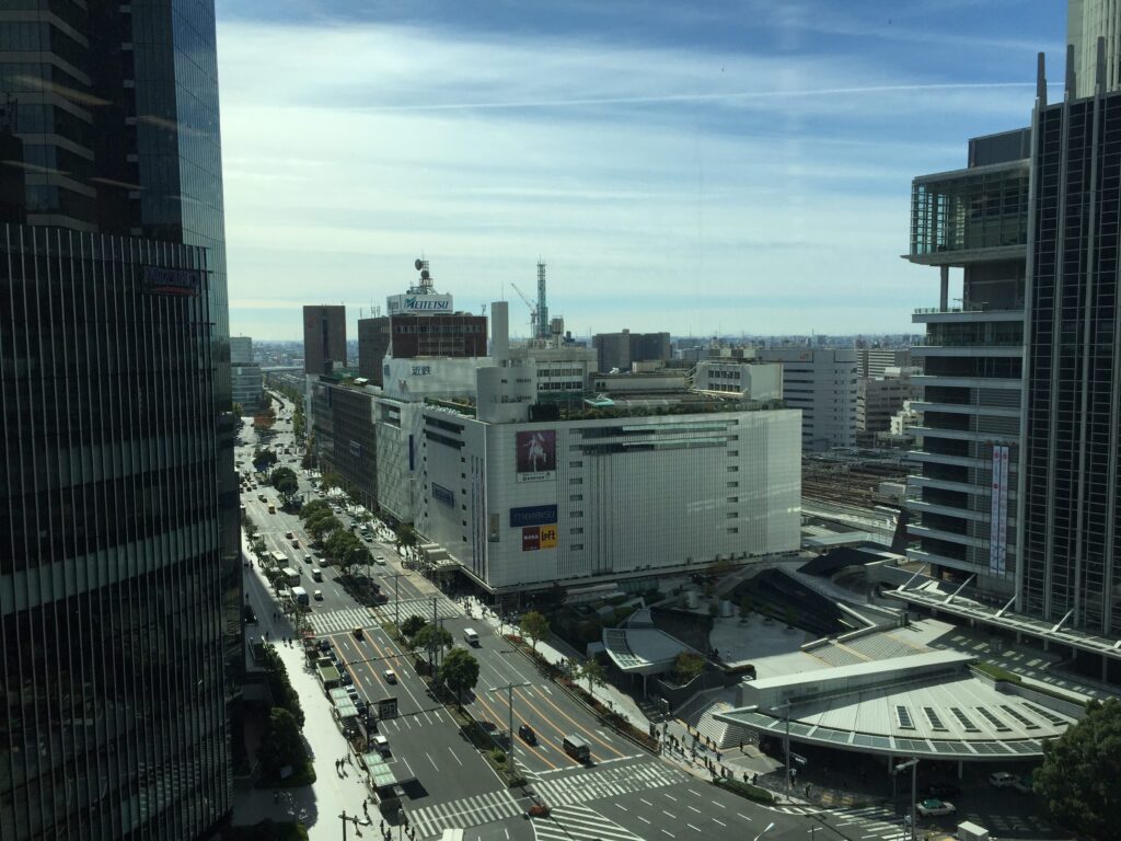 名古屋市名駅「大名古屋ビルヂング内」ショールーム店舗　１１Ｆ現場確認