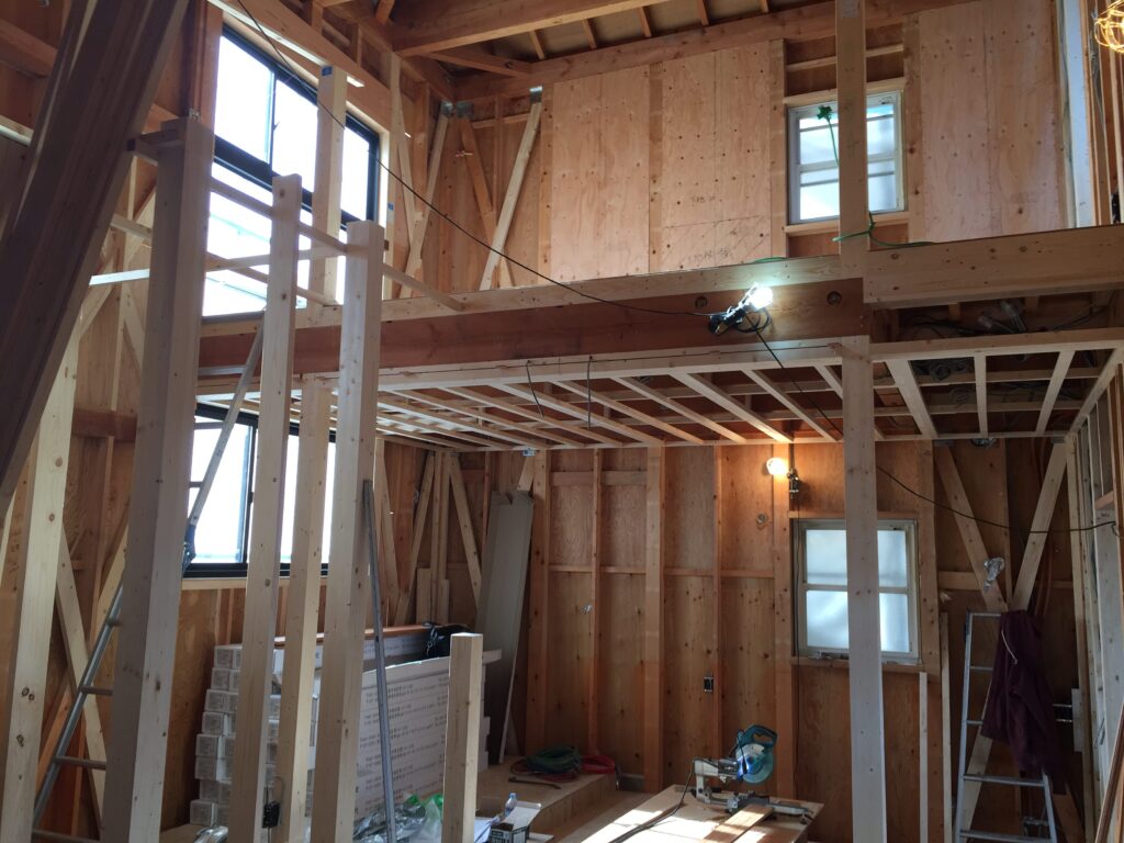 愛知県一宮市「あずらの家」　築15年リノベーション　現場