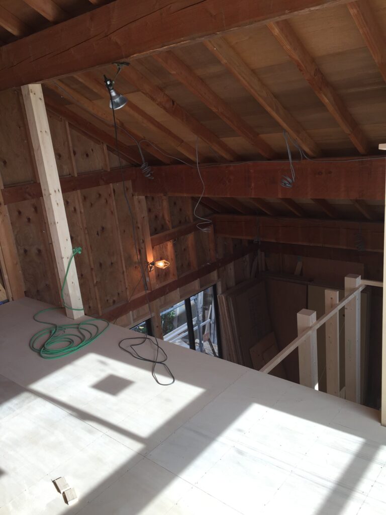 愛知県一宮市「あずらの家」　築15年リノベーション　現場