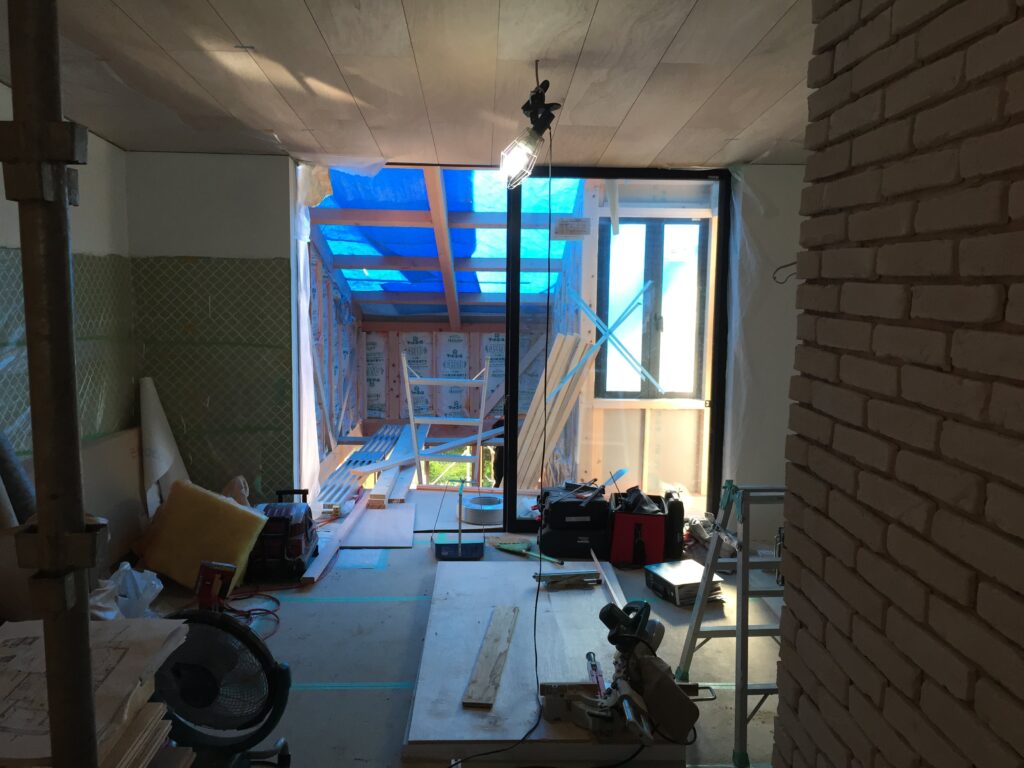 愛知県岡崎市「西魚の家」築46年リノベーション　現場