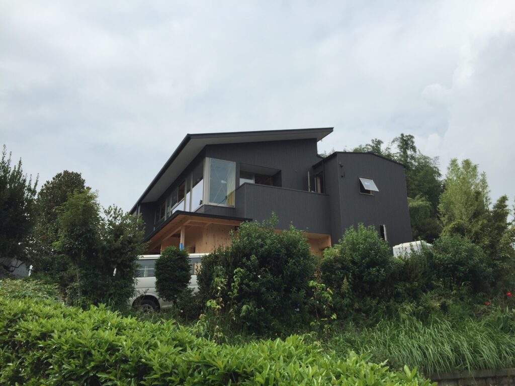 愛知県東海市「大田の家」　国産材　2世帯住宅　現場