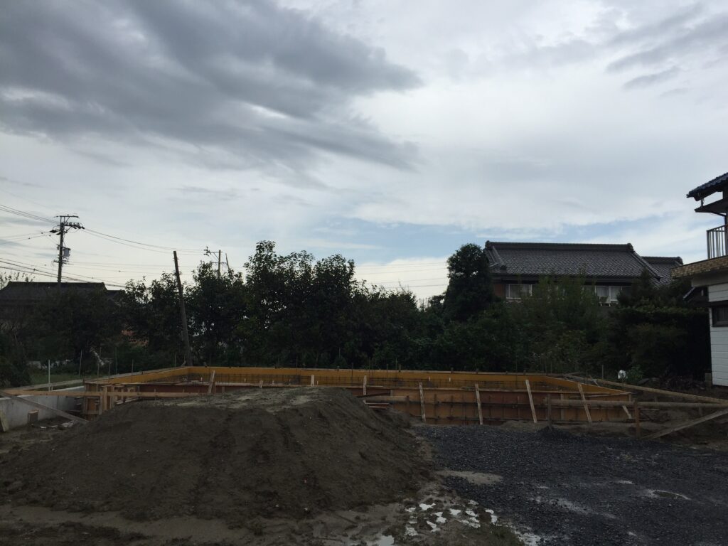 岐阜県海津市　「駒ｹ江の家」　木の家　現場