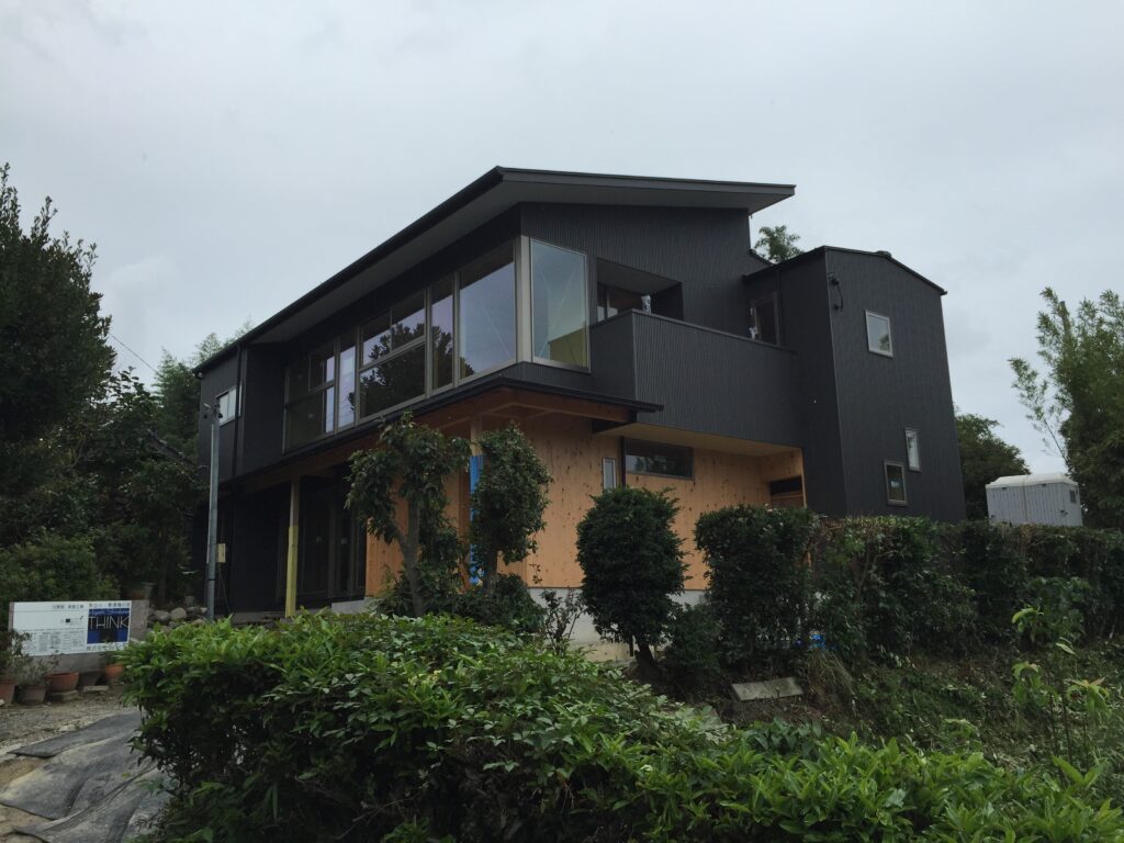 愛知県東海市「大田の家」　国産材　2世帯住宅　現場