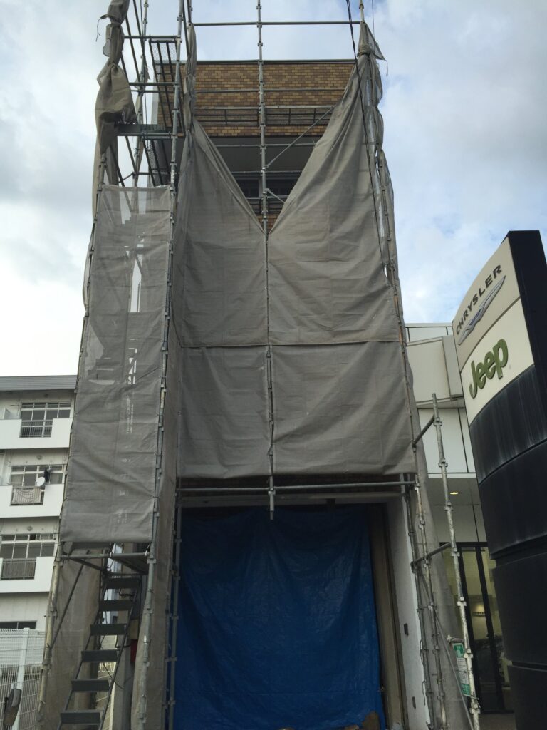 岐阜　岐阜市　「築40年ビル　住宅リノベーション」　ビルリノベ　現場