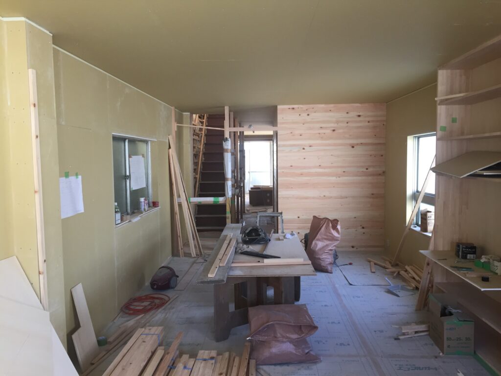 岐阜　岐阜市　「築40年ビル　住宅リノベーション」　ビルリノベ　現場