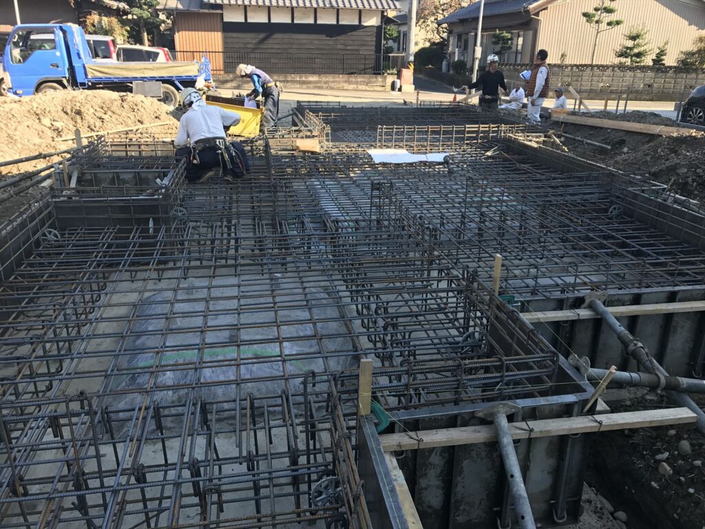 愛知県一宮市　「極楽寺の家」　木の家　現場