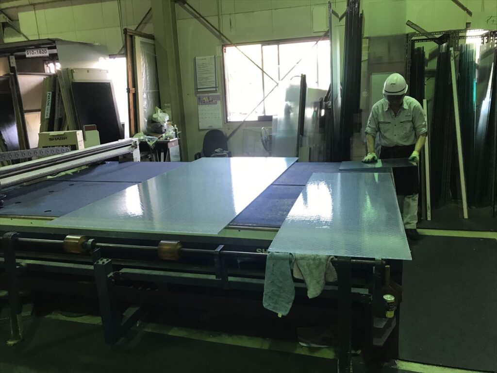 硝子工場見学勉強会