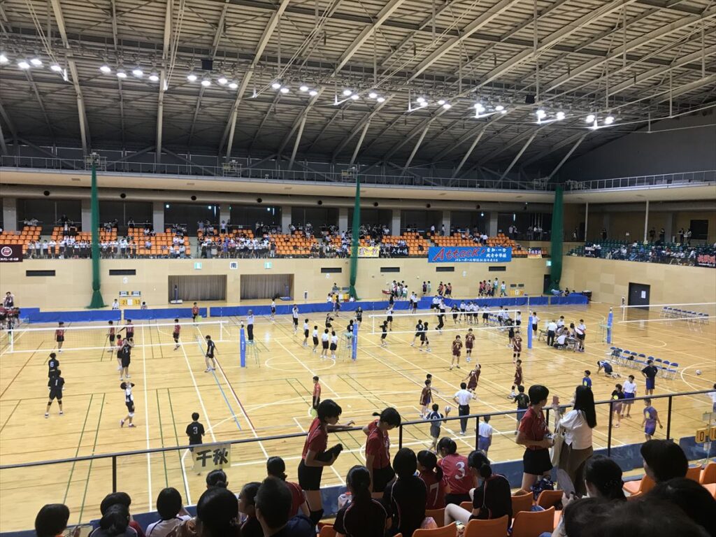 一宮市　夏大　男子バレーボール