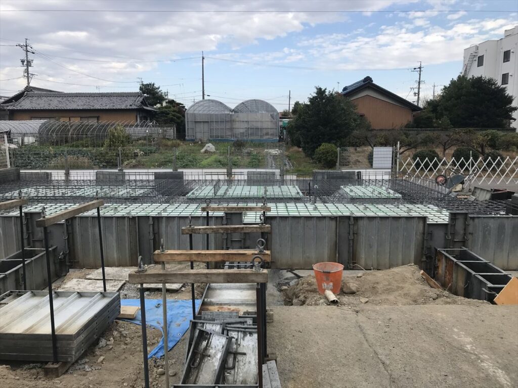 一宮市　「調剤薬局」新築工事　配筋検査