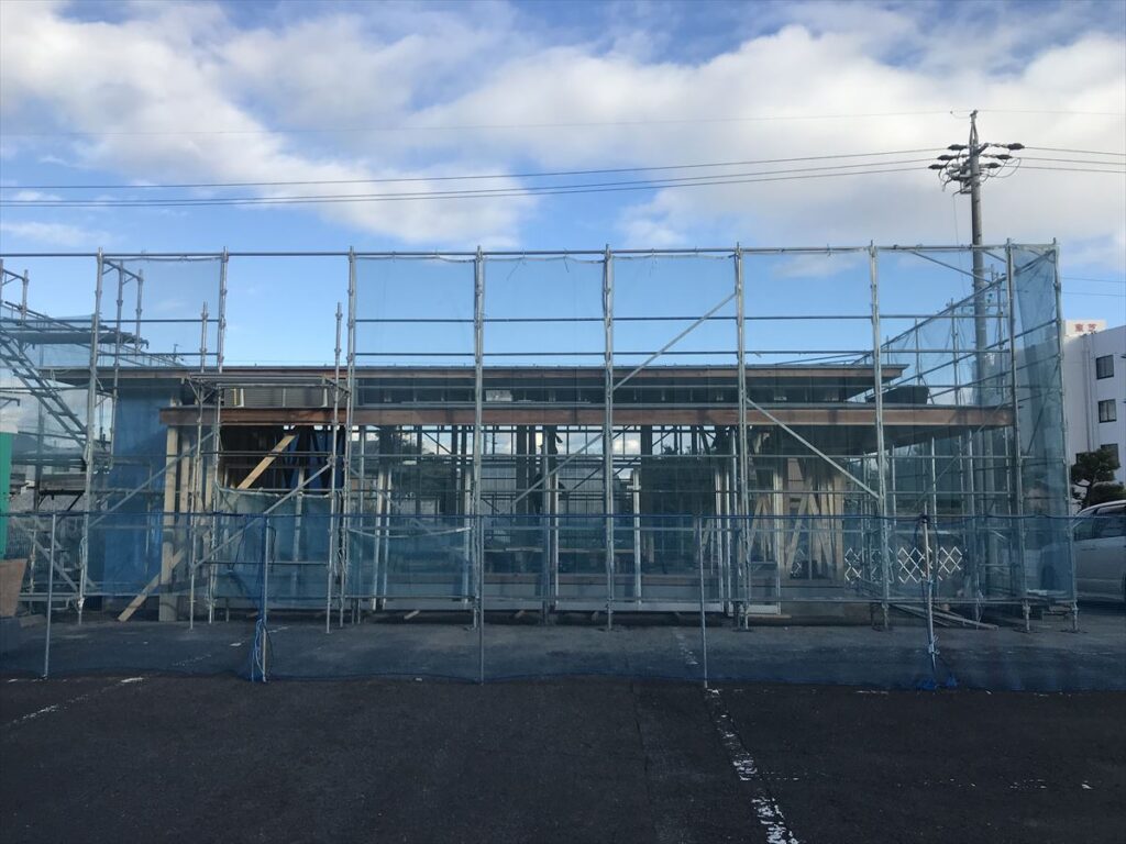 一宮市　「調剤薬局」新築工事　現場