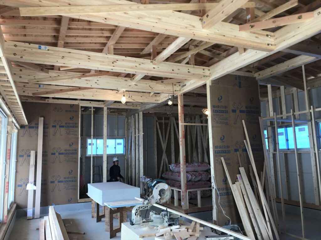 一宮市　調剤薬局 「くすりのおうち」新築工事　現場