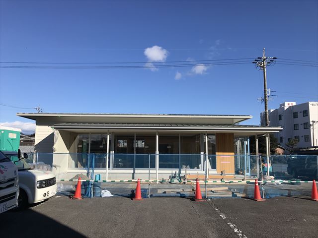愛知県一宮市　調剤薬局　「くすりのおうち」新築工事　現場