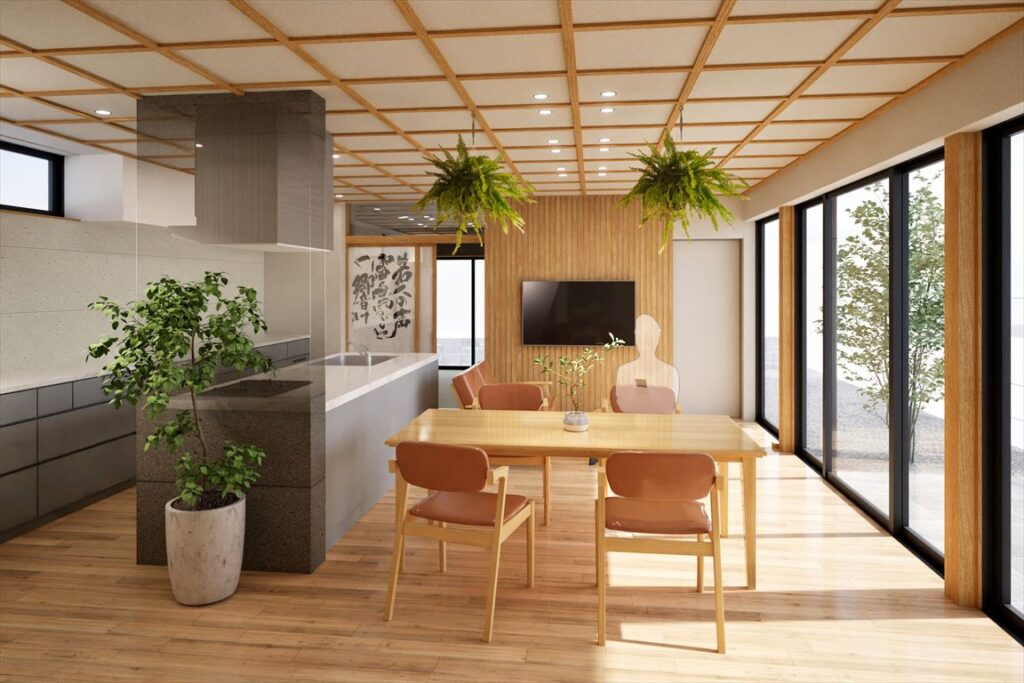 愛知県尾張旭市「木造平屋住宅」上棟