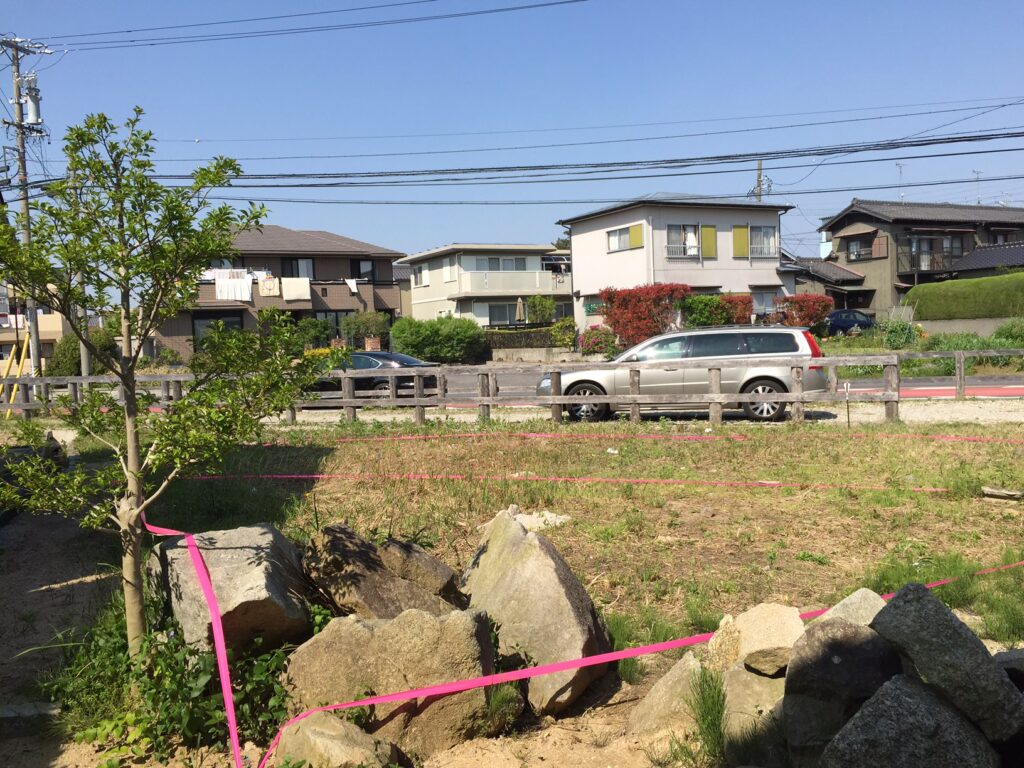 愛知県安城市「塔元の家」木造2階建　スキップフロア　配置決め