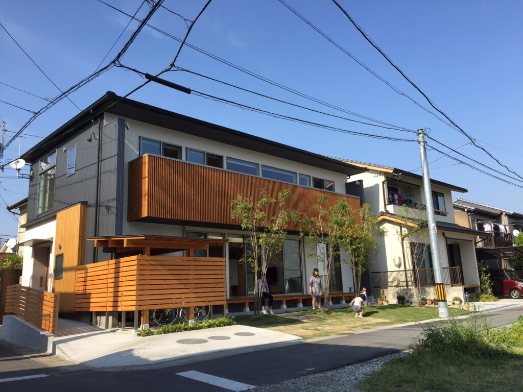 愛知県あま市甚目寺「大渕の家」木造２階建て　地域コミュニティ