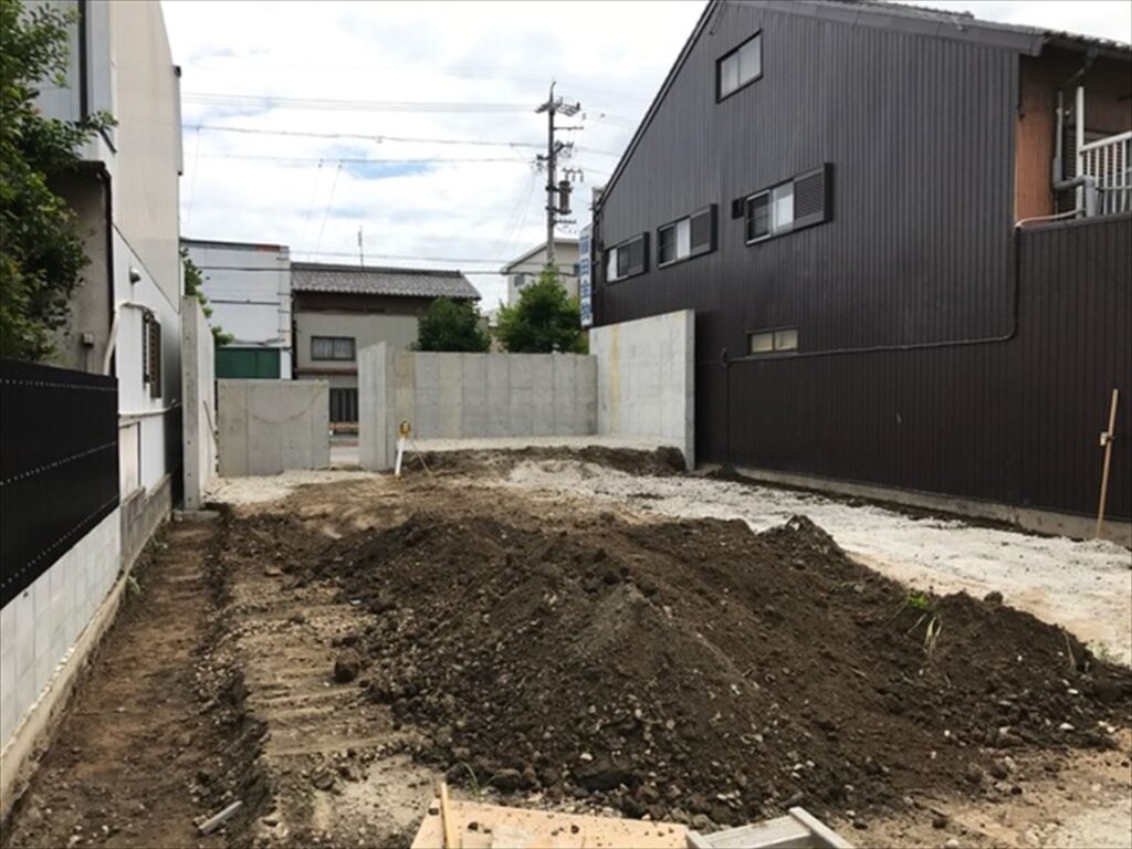 愛知県一宮市　「八幡の家」　木造2階建　現場