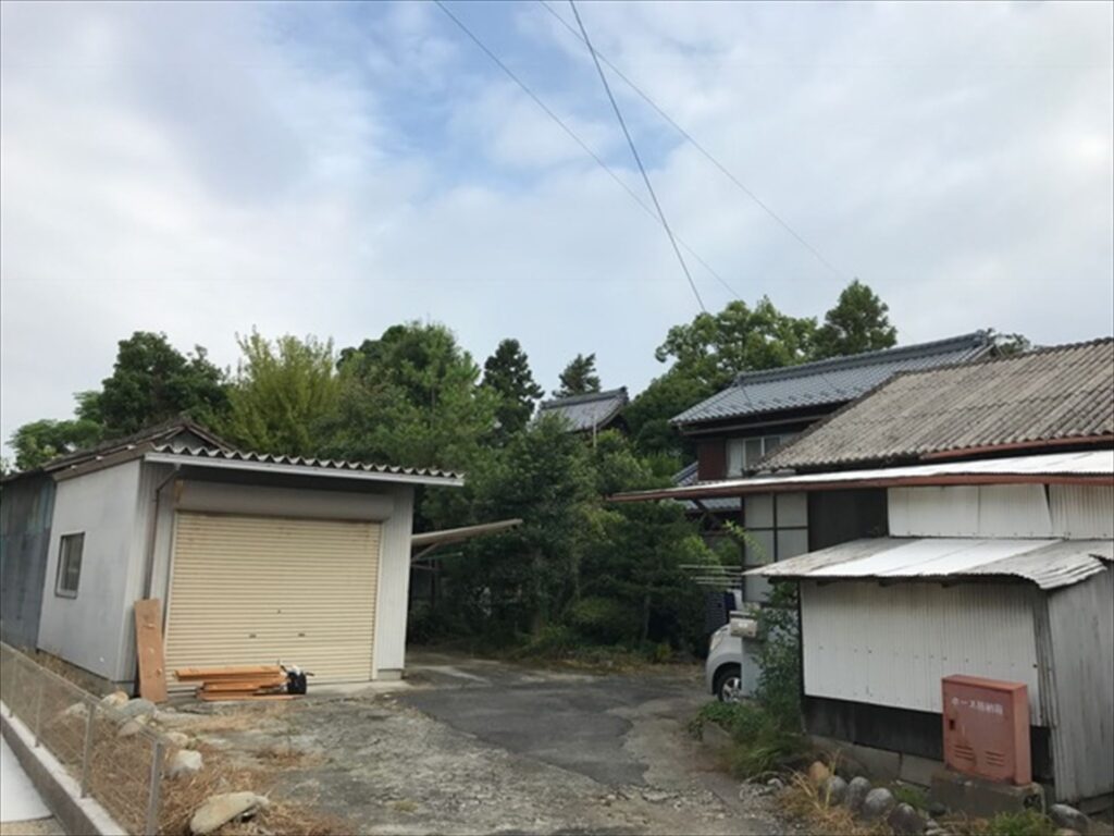 愛知県一宮市　「極楽寺の家」　木の家　解体前お祓い