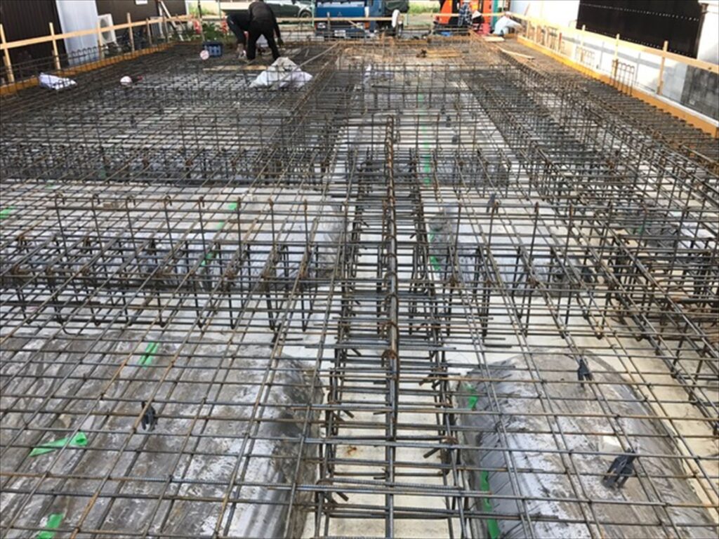 愛知県一宮市　「八幡の家」　木の家　現場