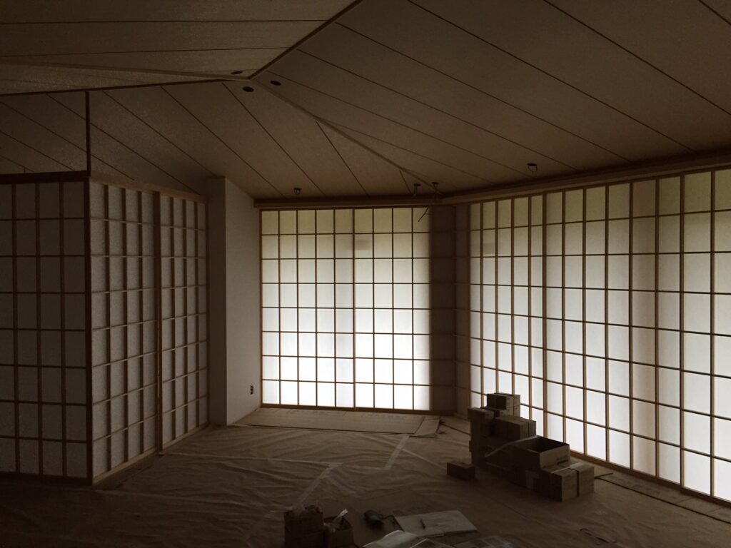 岐阜県本巣市「本巣の家」木造平屋建　現場