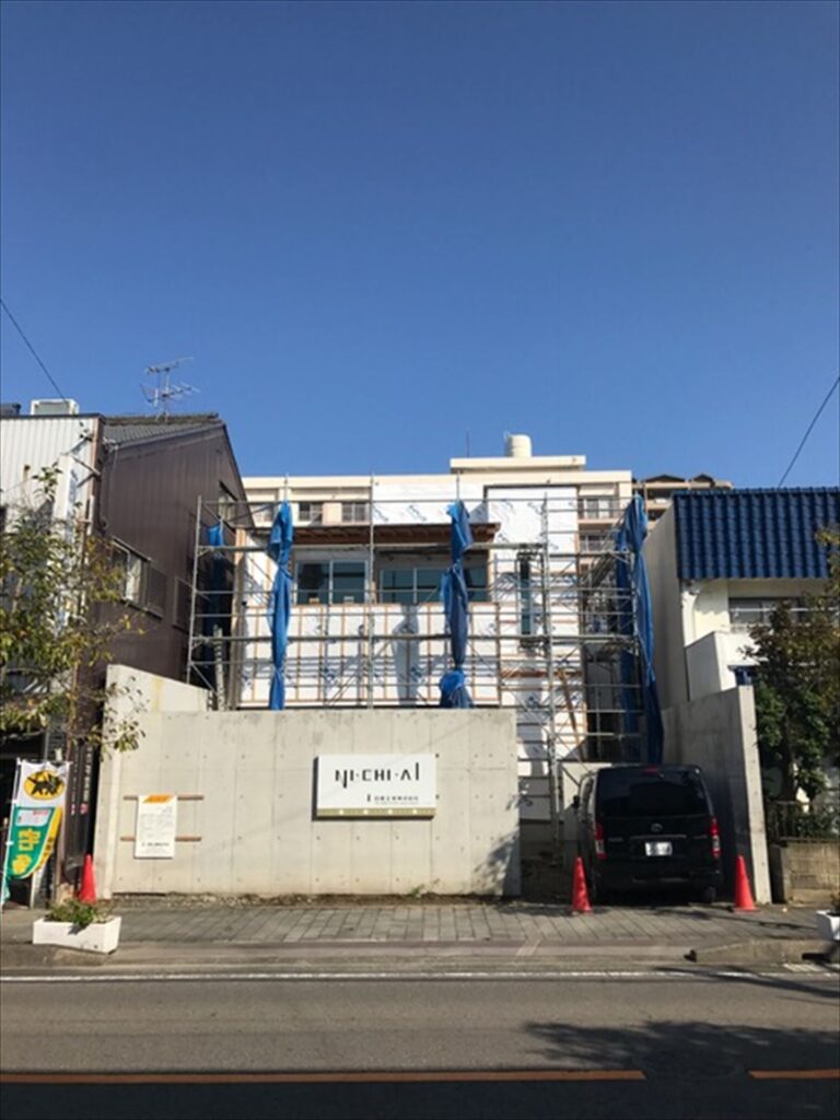 愛知県一宮市　「八幡の家」　木の家　現場