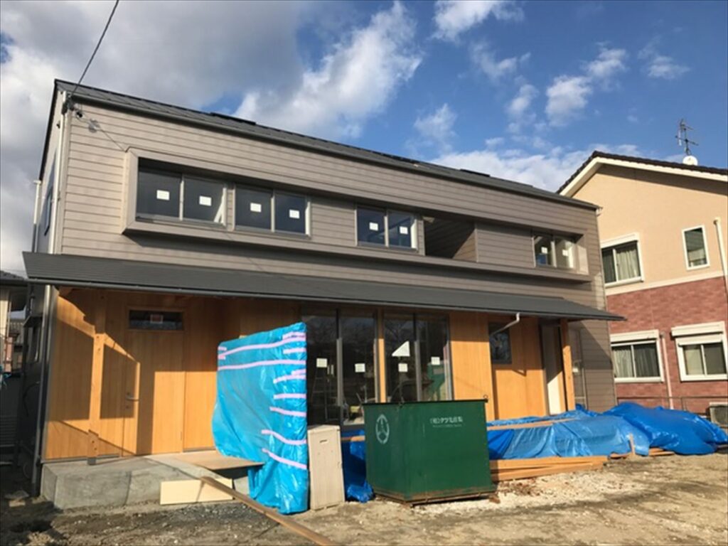 愛知県津島市　「神守の家」　木の家　現場