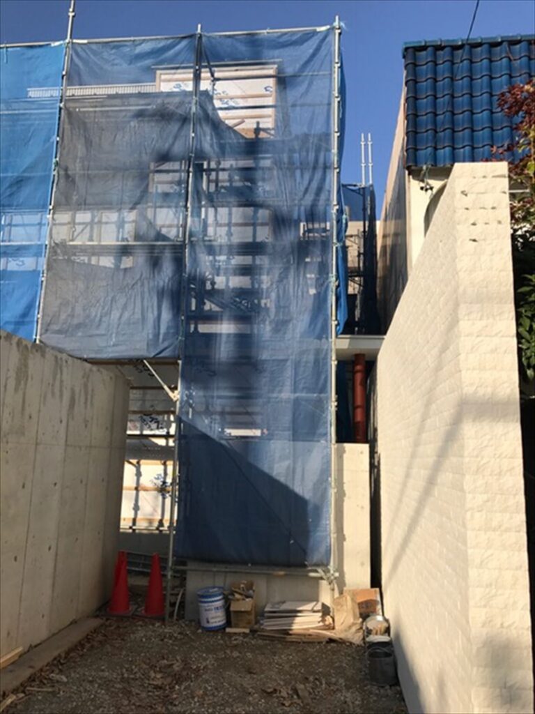 愛知県一宮市　「八幡の家」　木の家　現場