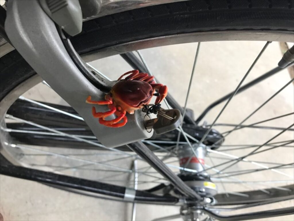 カギにカニ