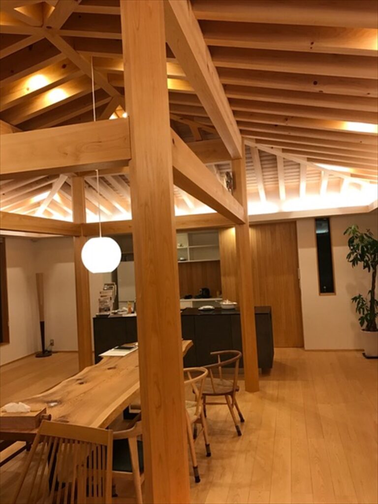 愛知県一宮市　「苅安賀の家」　木の家　現場