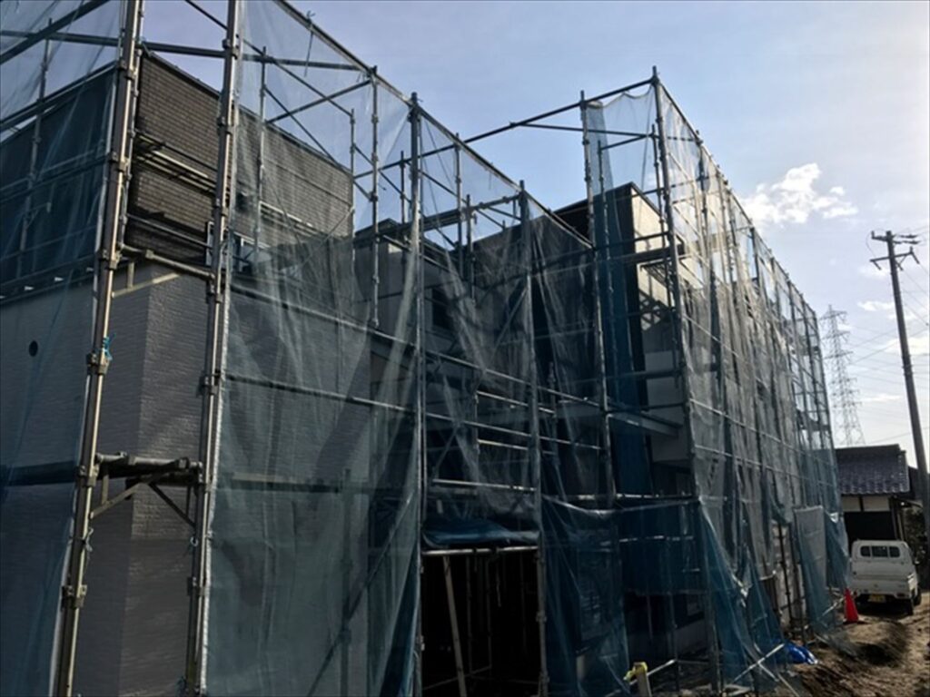 愛知県一宮市　「極楽寺の家」　木の家　現場