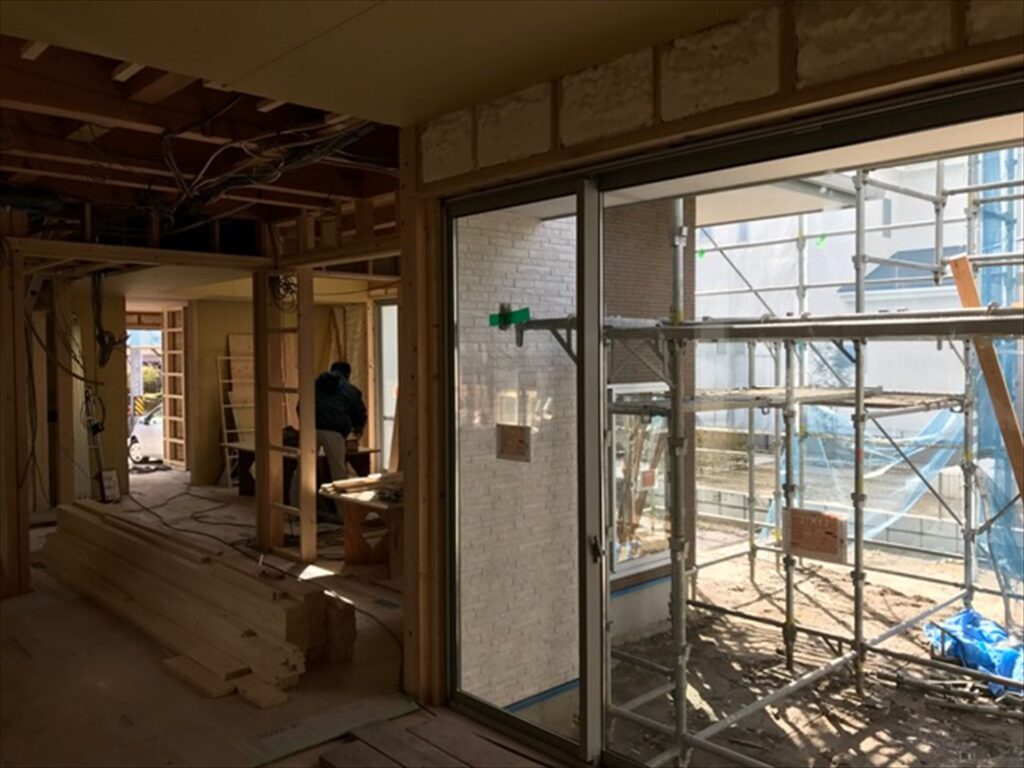 愛知県一宮市　「極楽寺の家」　木の家　現場