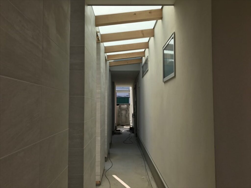 愛知県一宮市　「八幡の家」　木の家　現場