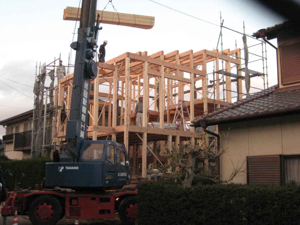 愛知県東海市「荒尾の家」木造住宅 　構造見学可能です