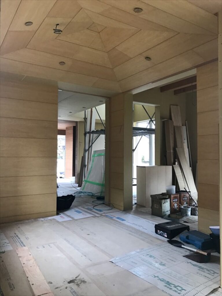 愛知県一宮市　「極楽寺の家」　木の家　現場