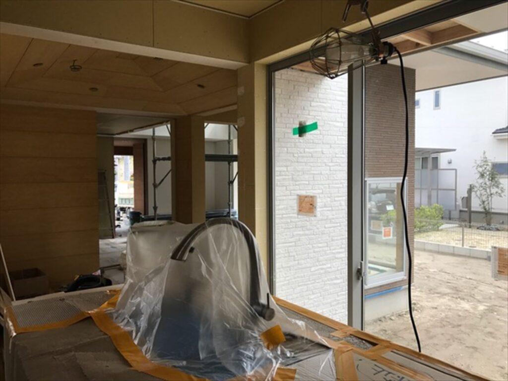 愛知県一宮市　「極楽寺の家」　木の家　現場