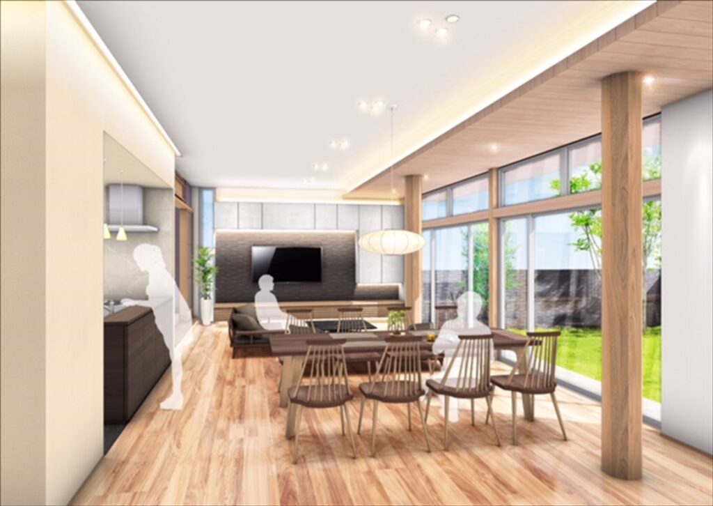 中国張家港市　「張家港の家」　木の家　技術打合