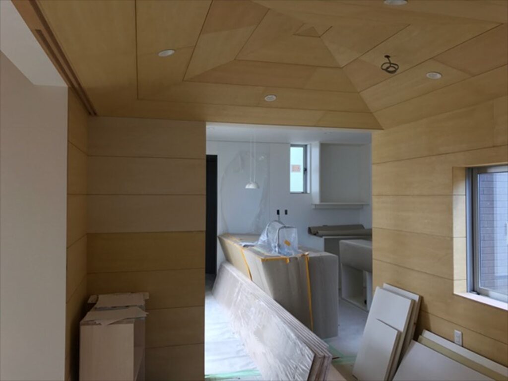 愛知県一宮市　「極楽寺の家」　木の家　現場