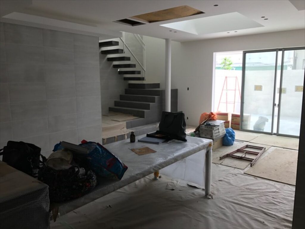 愛知県一宮市　「八幡の家」　木の家　現場