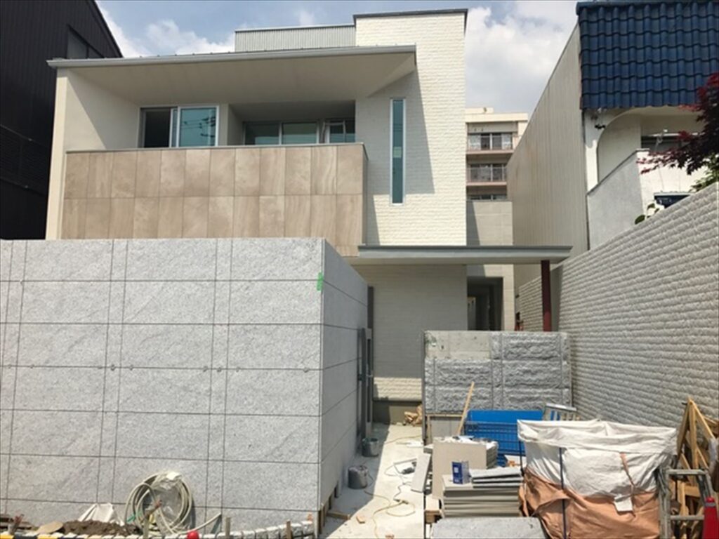 愛知県一宮市　「八幡の家」　木の家　現場