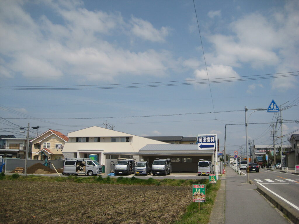 愛知県西尾市「白珪の家」木造+鉄骨造　現場