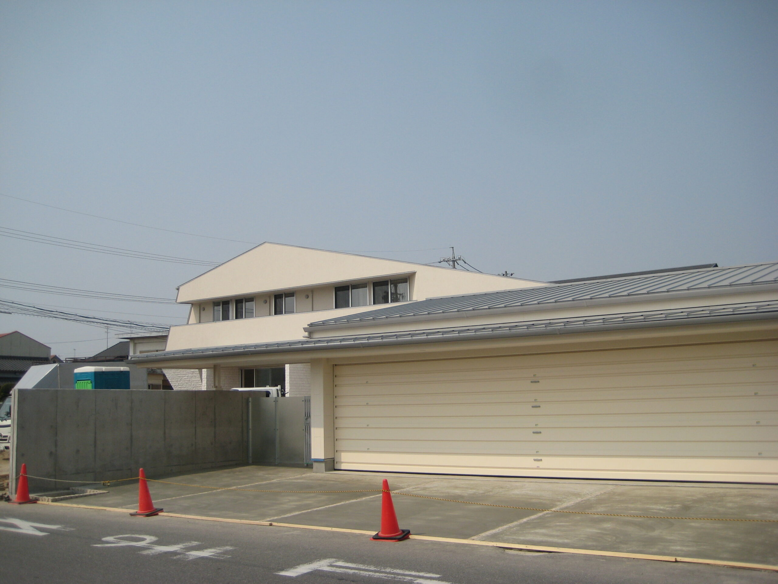 愛知県西尾市「白珪の家」木造+鉄骨造　現場