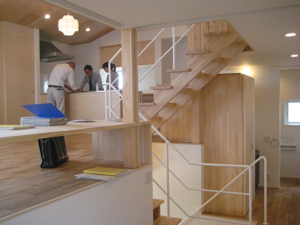 愛知県東海市「荒尾の家」木造住宅　スキップフロアー　お引渡し