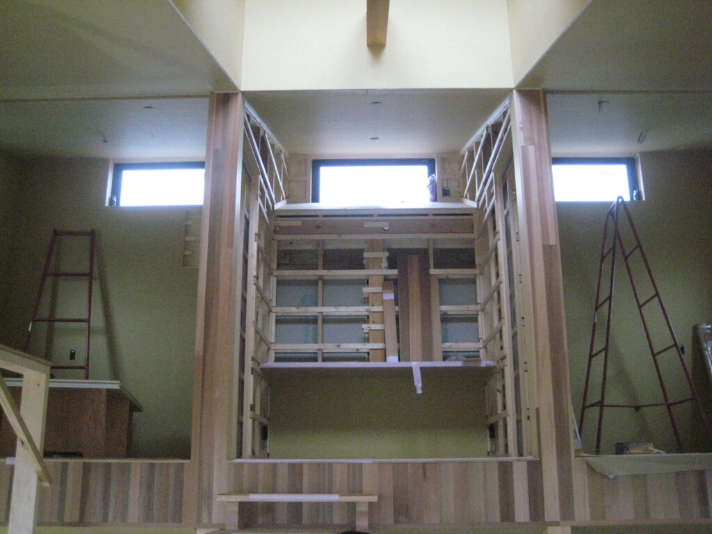 岐阜県養老町「下笠の家」木造２階建　２世帯 現場