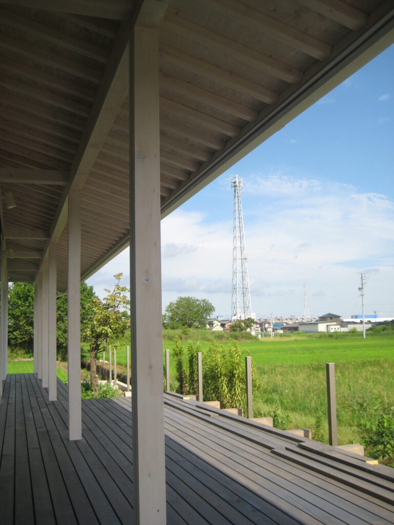 愛知県一宮市　「川原の家」木造住宅　平屋建ガレージハウス　引渡し