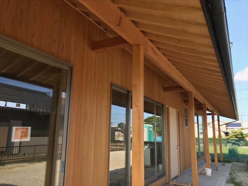 愛知県一宮市　「苅安賀の家」　木の家　現場