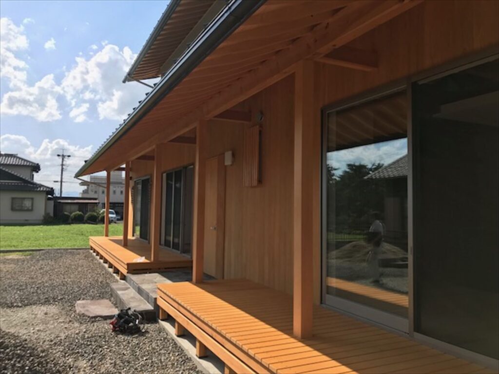 愛知県一宮市　「苅安賀の家」　木の家　現場