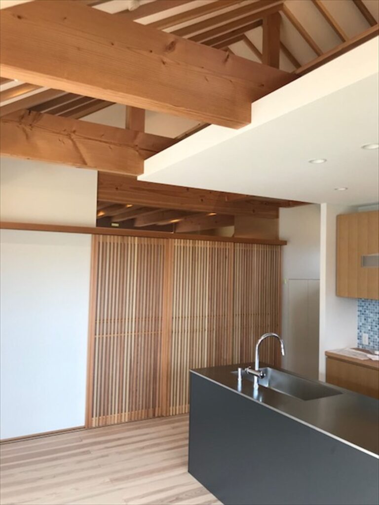 愛知県一宮市　「苅安賀の家」　木の家　現場