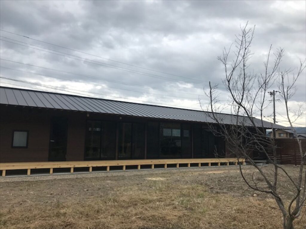 岐阜県可児市　「御嵩の家」　平屋　木の家　現場