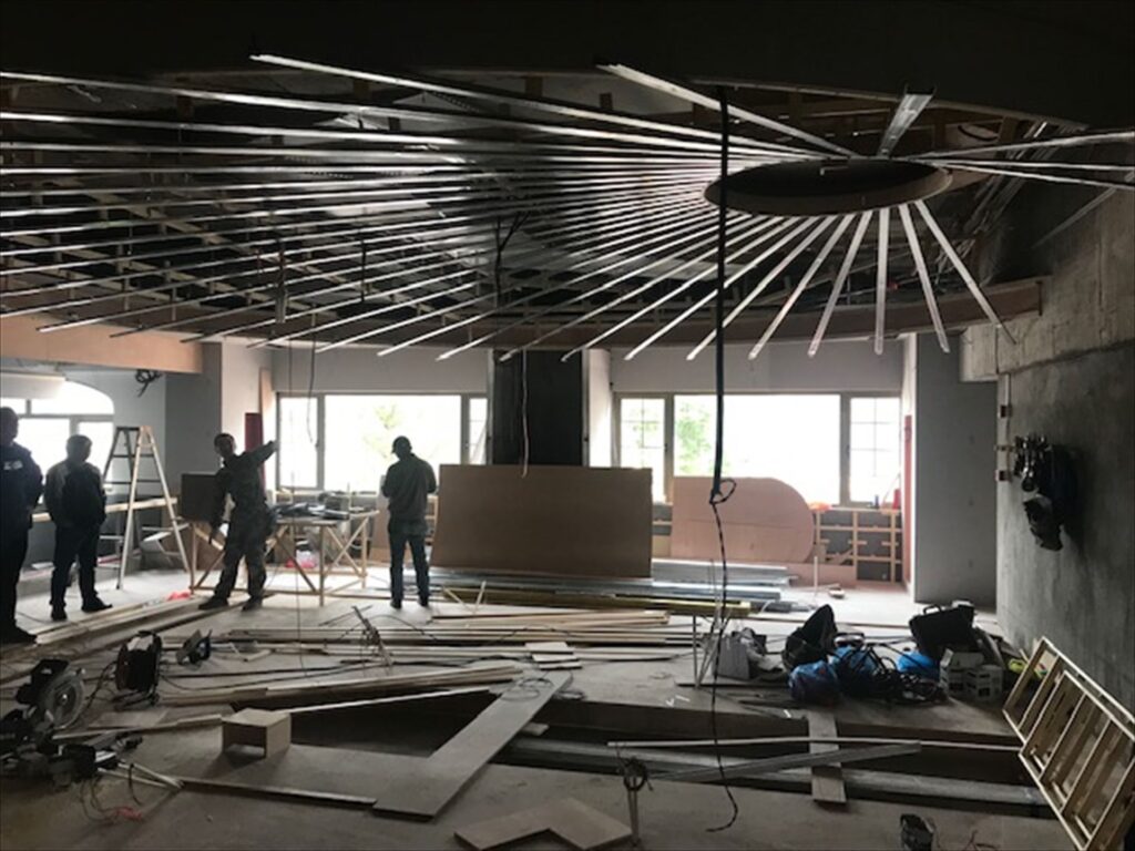 中国張家港　「日本料理」　店舗　現場監理