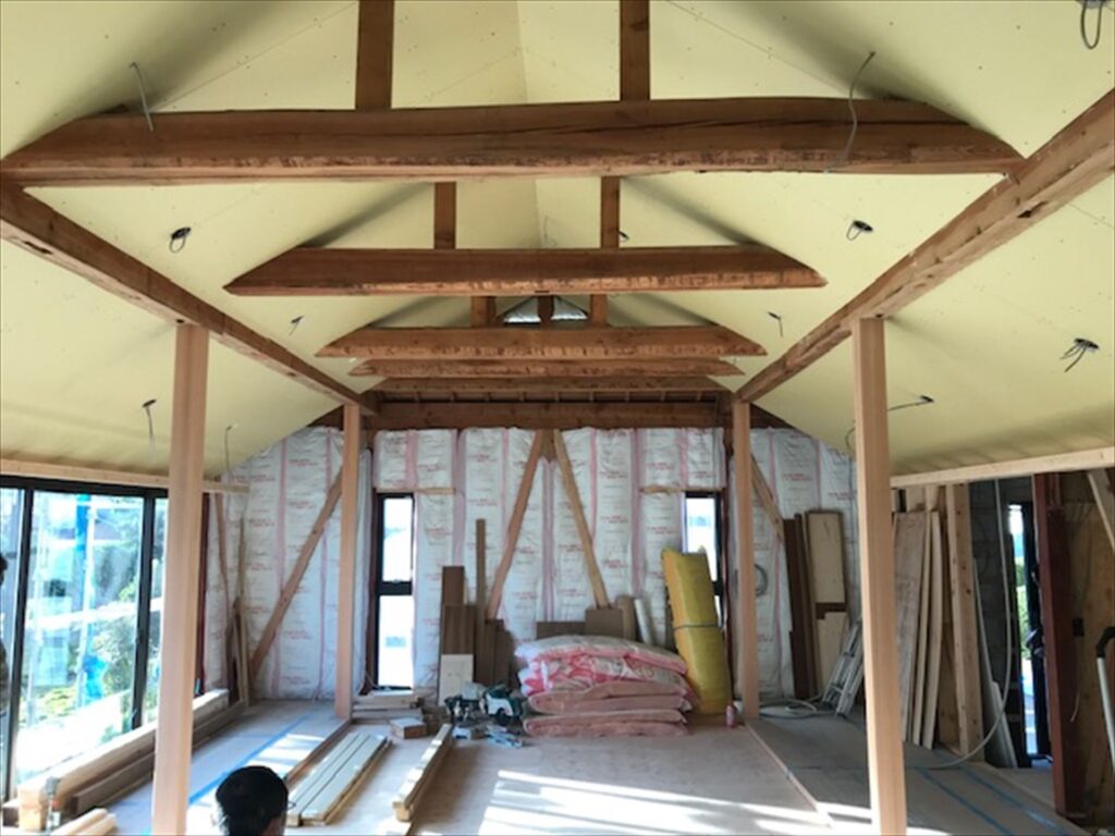 富山県射水市「射水の家」　リノベーション　現場