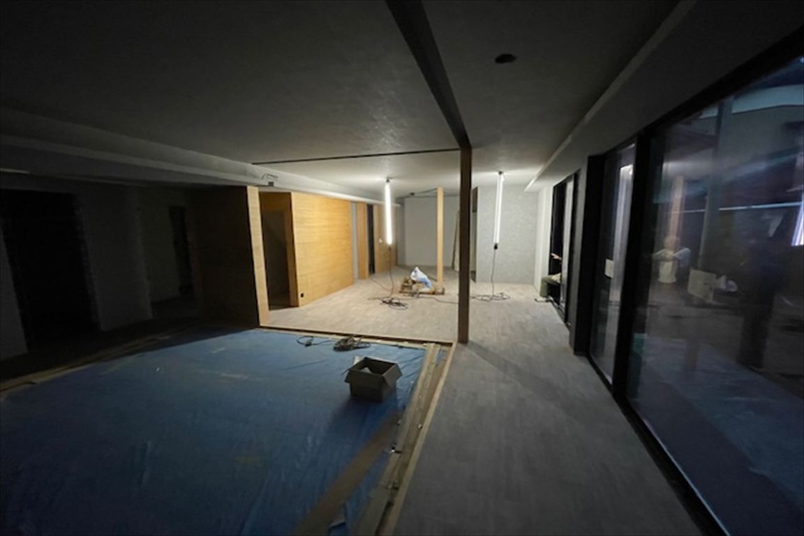 愛知県一宮市「柚木颪１階スケルトンリノベーション」現場